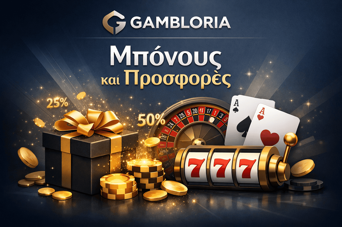 Gambloria casino review μπόνους και προσφορές